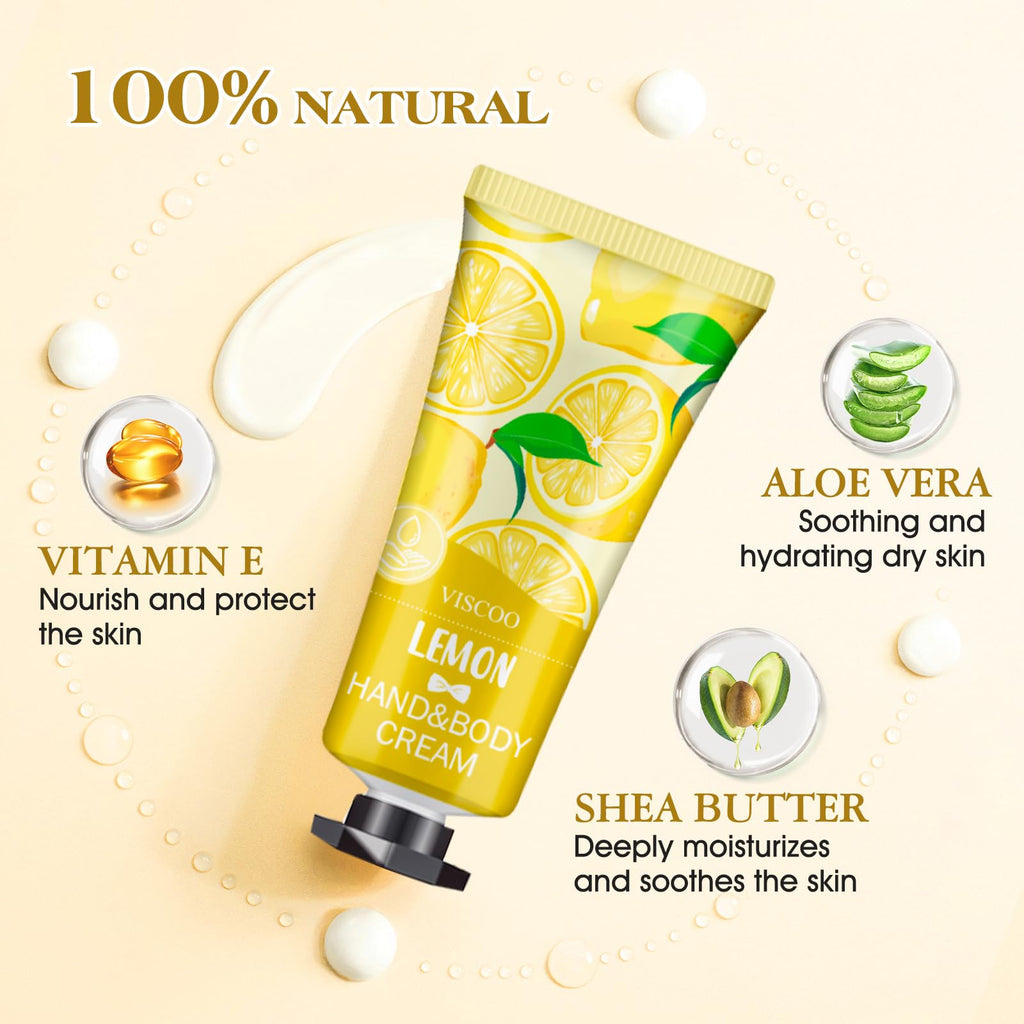 VISCOO 84-Pack Hand Cream Gifts Set for Women – Travel-Size Moisturizers in Bulk