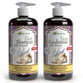 Vita A To Zee Garlic Shampoo & Conditioner with Anti DHT Blocker | Sulfate & Paraben Free, Vegan & Cruelty-Free