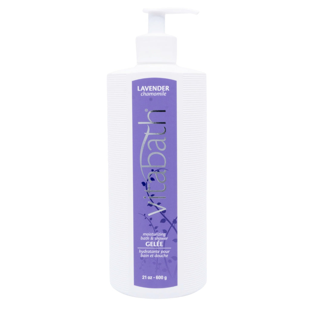 Vitabath Lavender Chamomile Moisturizing Bath & Shower Gel – Calming Hydration, 21 oz