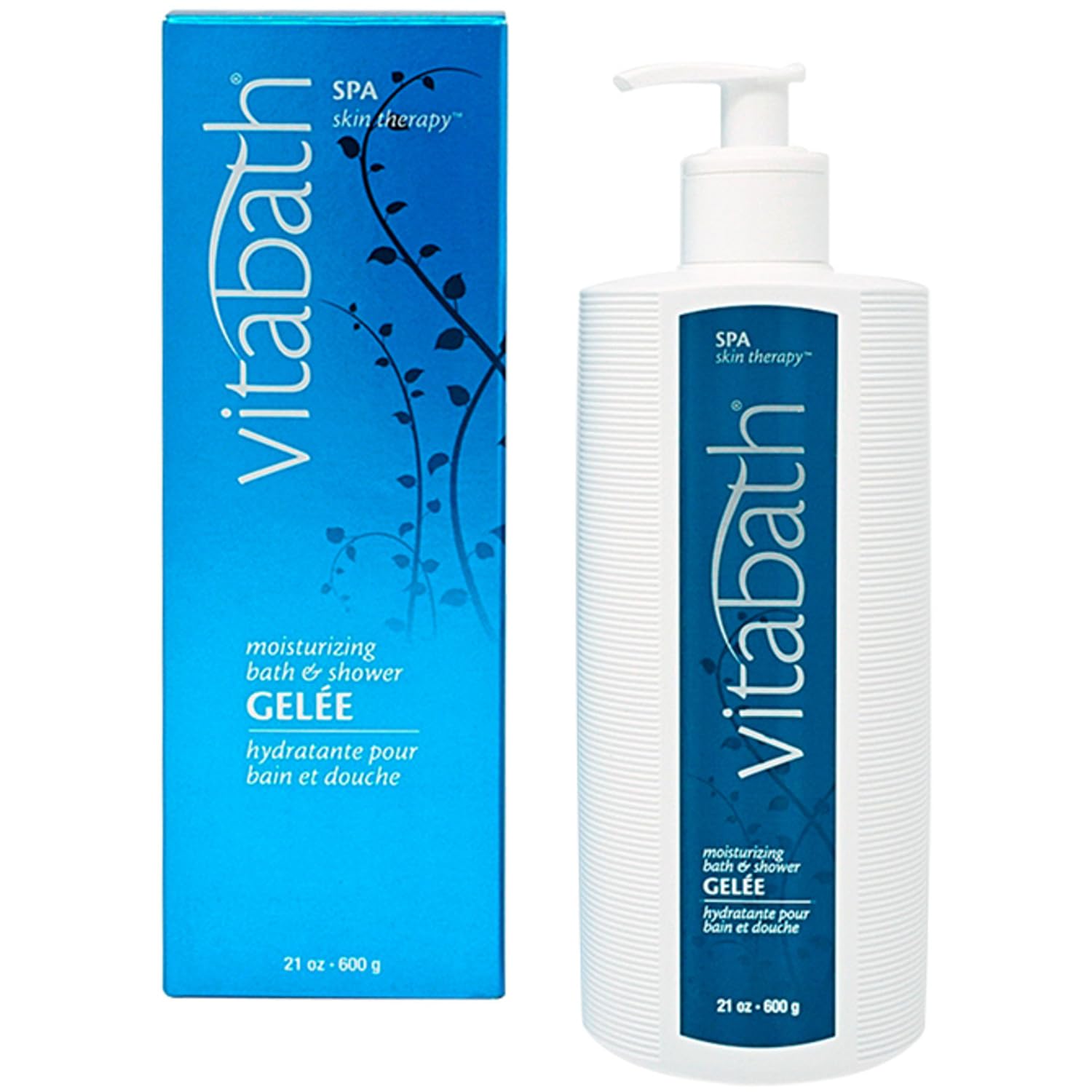 Vitabath ORIGINAL Moisturizing Bath & Shower Gelée – Sandalwood 21 oz