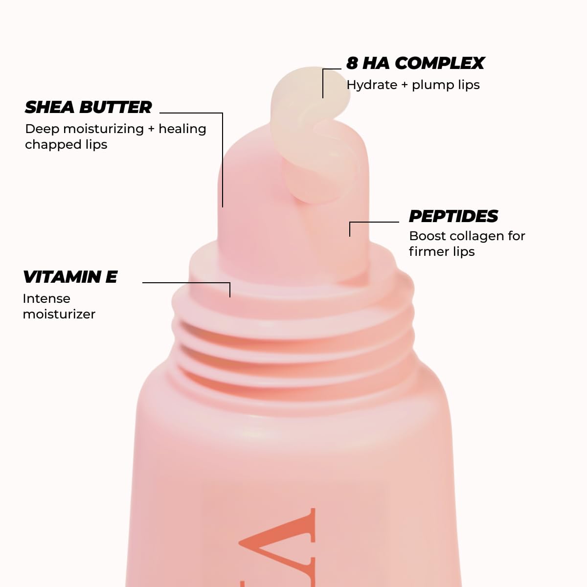 Vitamasques Lip Mask | Hydrating Cocoa Butter Lip Balm with Vitamins & Natural Oils (3-Pack)