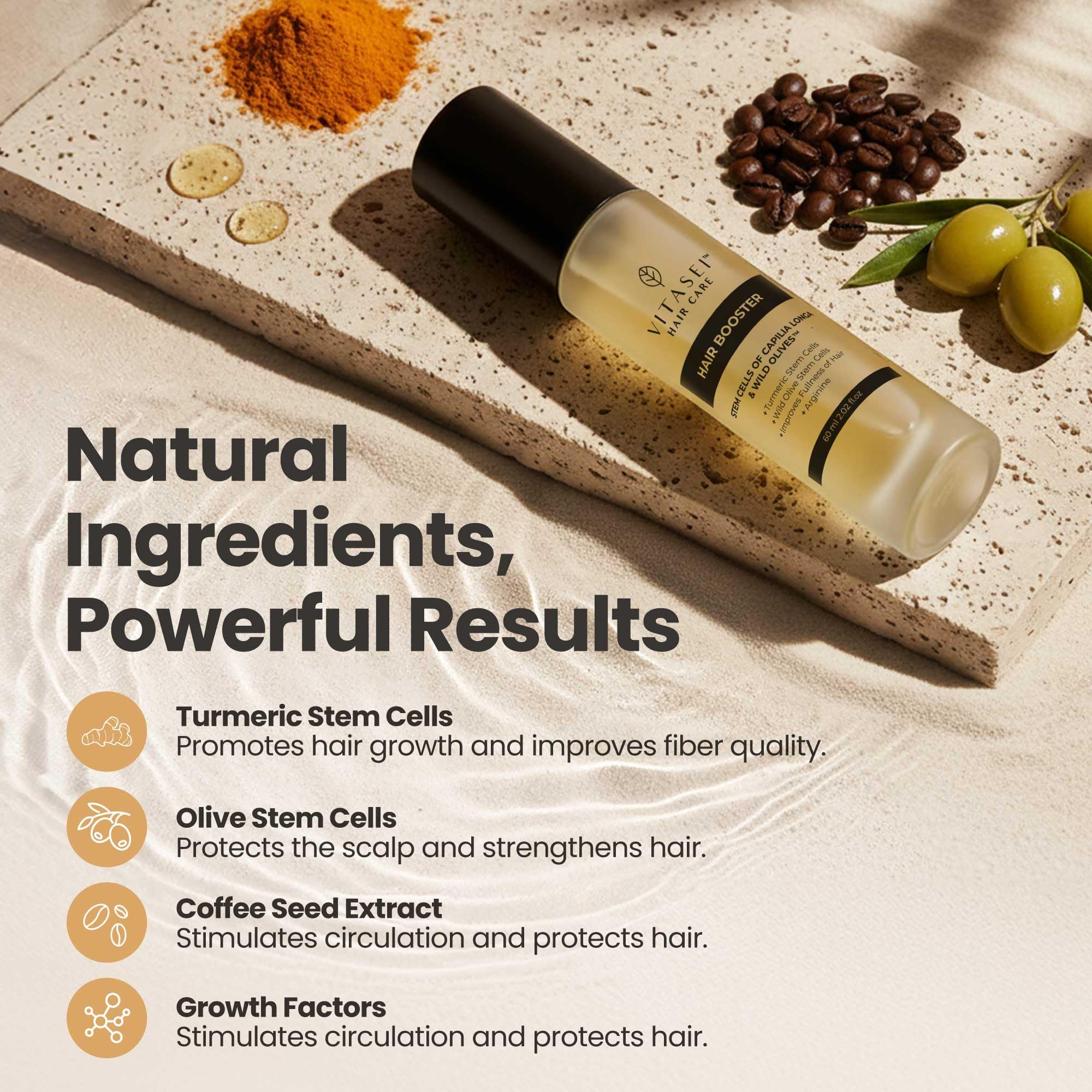 Vitasei Hair Booster: Peptide Serum for Thicker, Stronger Hair