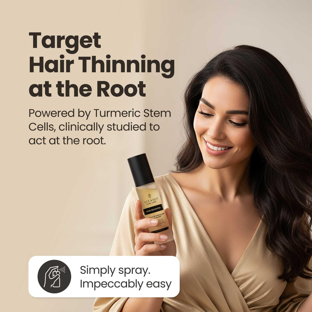 Vitasei Hair Booster: Peptide Serum for Thicker, Stronger Hair