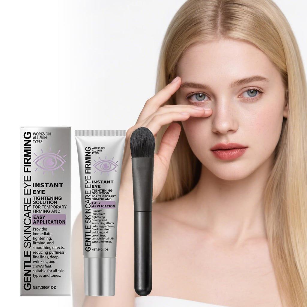VivaBloom Perfection Eye Tightener with Brush – Instant Firming Eye Cream