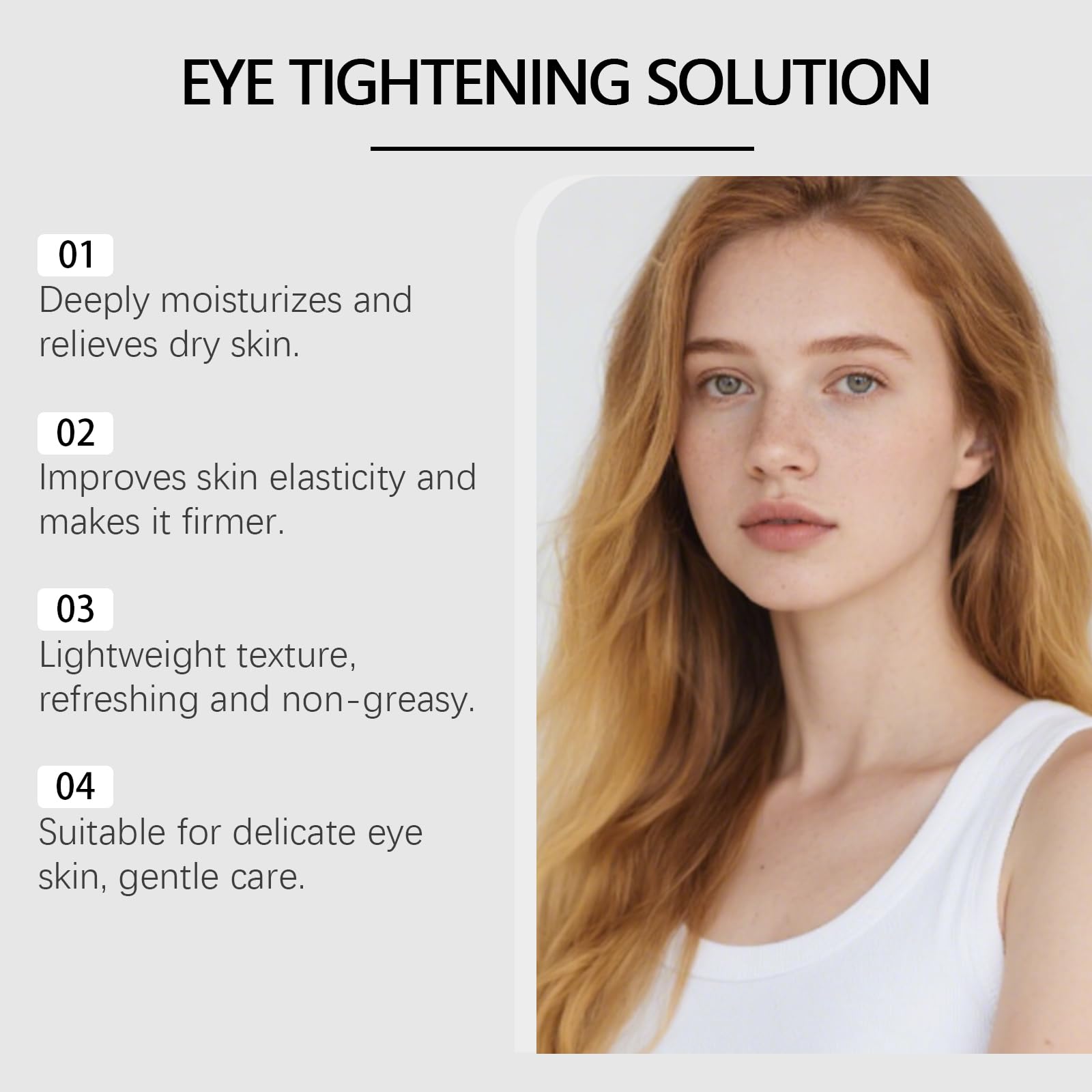 VivaBloom Perfection Eye Tightener with Brush – Instant Firming Eye Cream