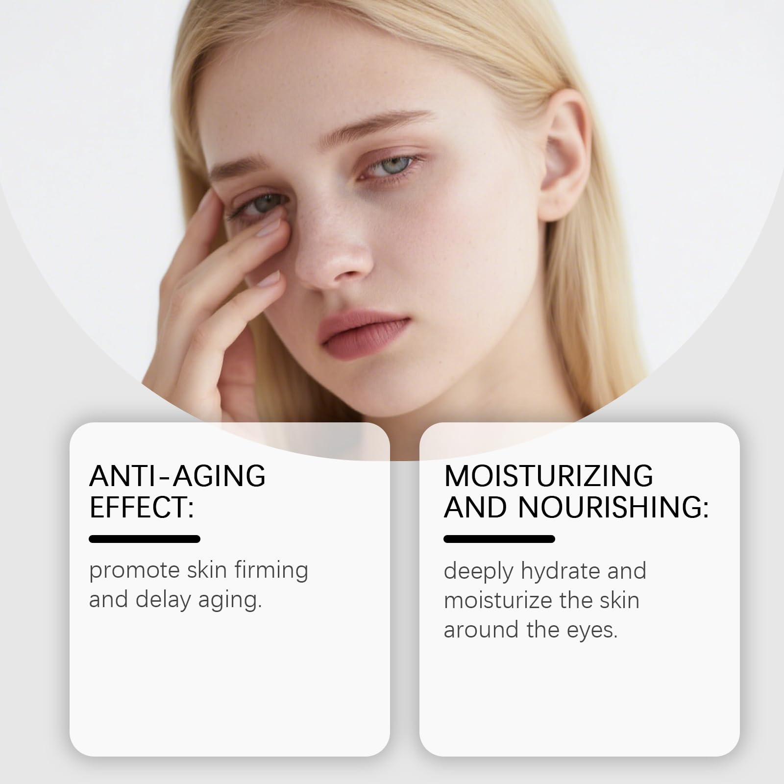 VivaBloom Perfection Eye Tightener with Brush – Instant Firming Eye Cream