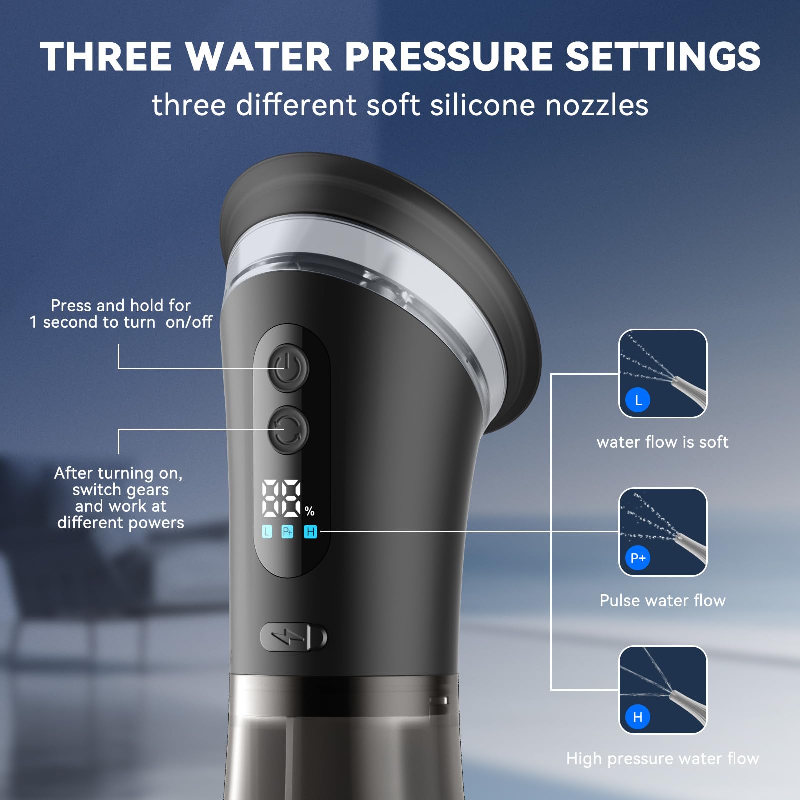 VLINGQI Upgraded Ear Wax Removal with LED Display – Safe & Effective Ear Cleaner Kit with Wastewater Recovery System