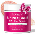 VOERUY Bikini Area Exfoliator – 10% AHA+BHA with Turmeric for Smoother Skin and Fewer Ingrown Hairs