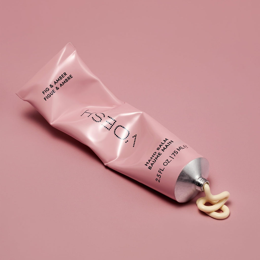 VOESH Vegan Hand Balm Fig & Amber 2.5 oz – Non-Greasy K-Beauty Hand Cream for Dry Hands
