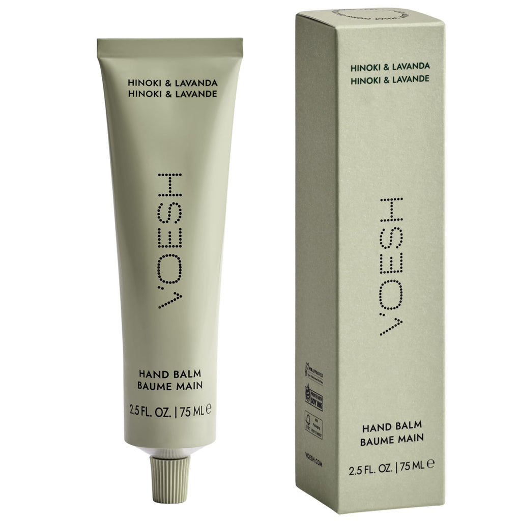 VOESH Hinoki & Lavanda Vegan Hand Balm 2.5 oz – K-Beauty Hand Cream, Non-Greasy & Fast-Absorbing with Turmeric Mango Butter & Squalane