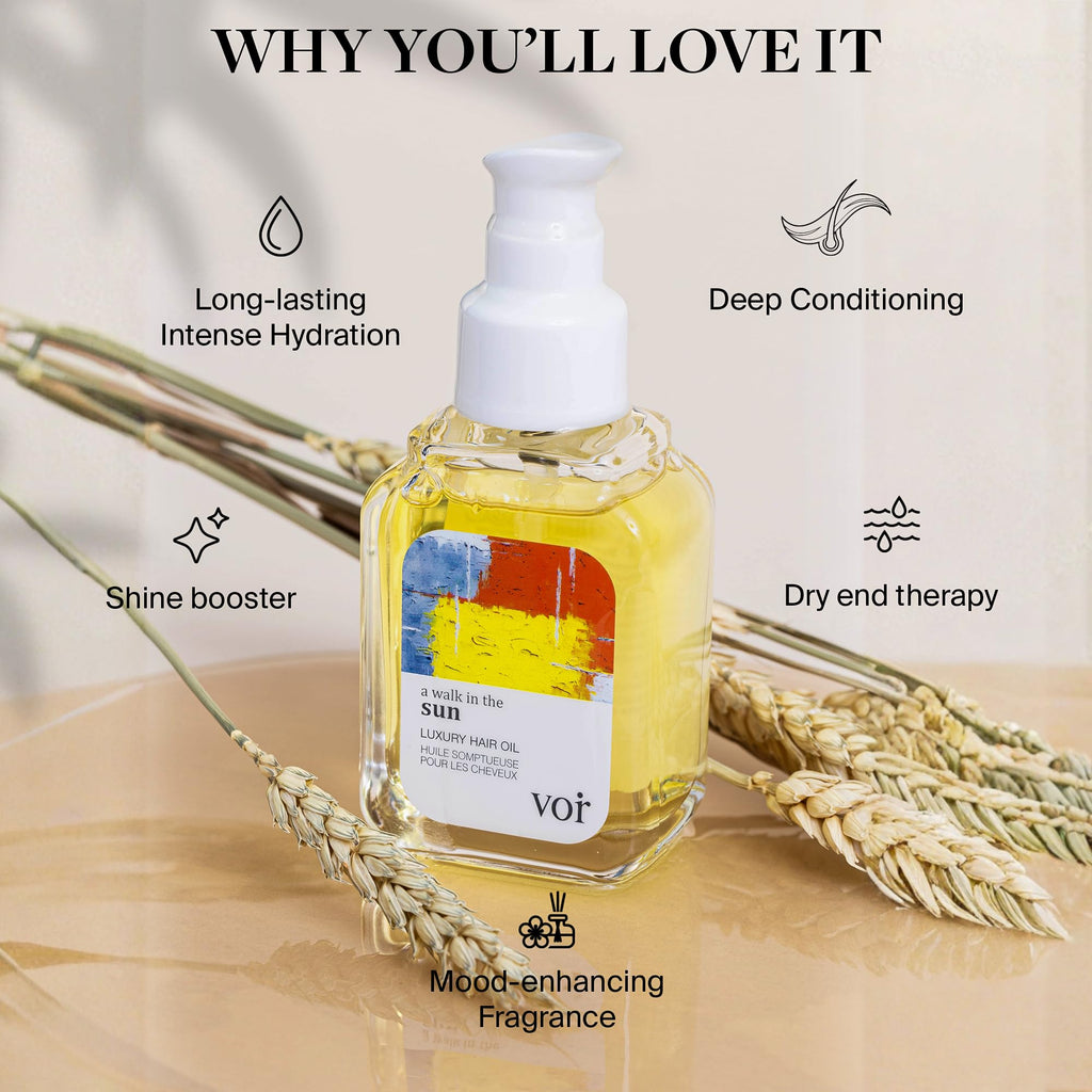 Voir Haircare Luxury Hair Oil – Deep Hydration, Frizz Control & Shine