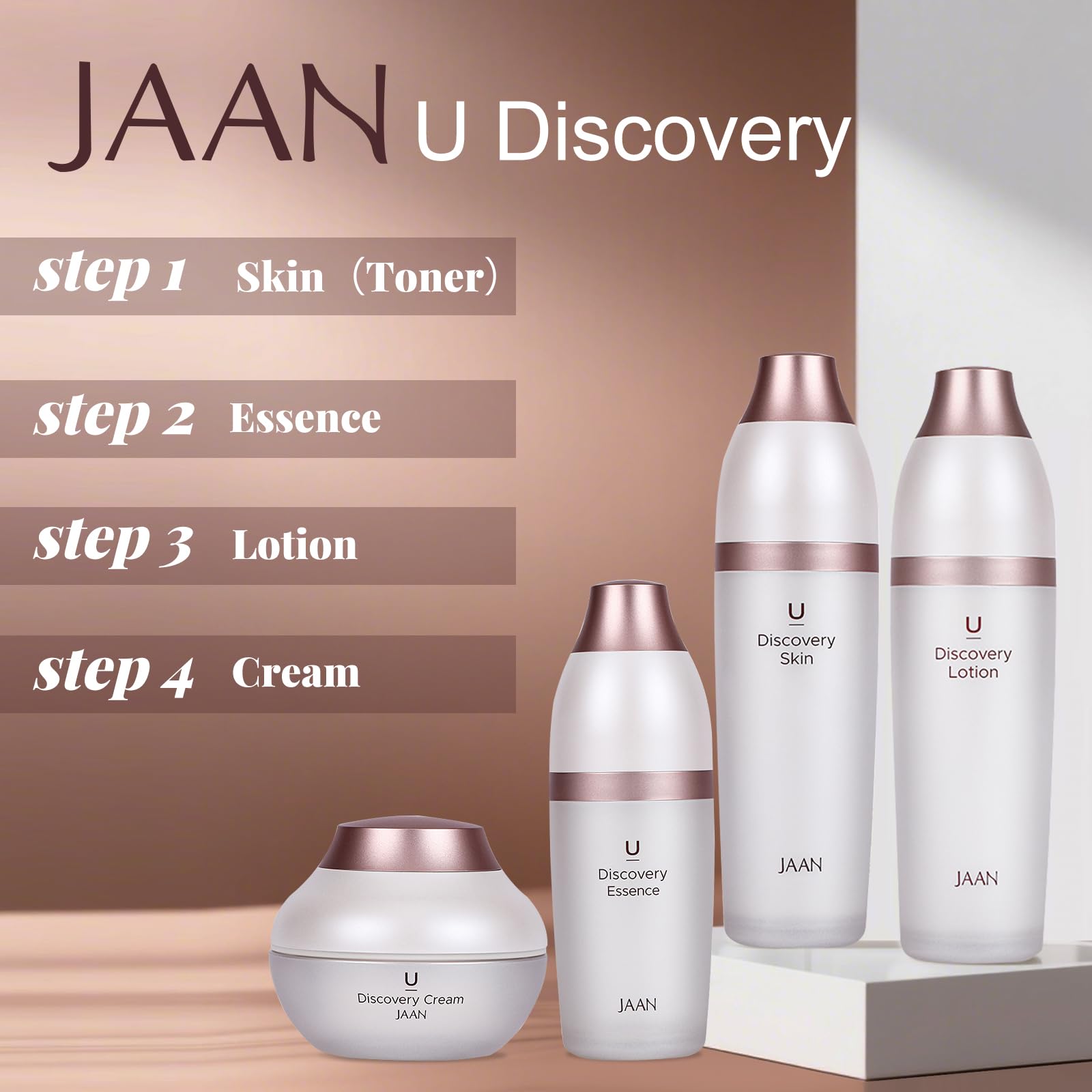Vurfoo JAAN Korean Skincare Set – Anti-Aging Lotion & Whitening Toner, Deep Hydration, Gift Set
