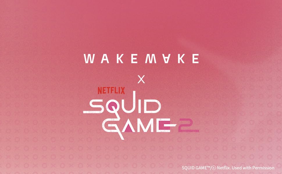 WAKEMAKE WM X Netflix Squid Game Get Ready with Younghee Makeup Set | Korean Makeup Kit