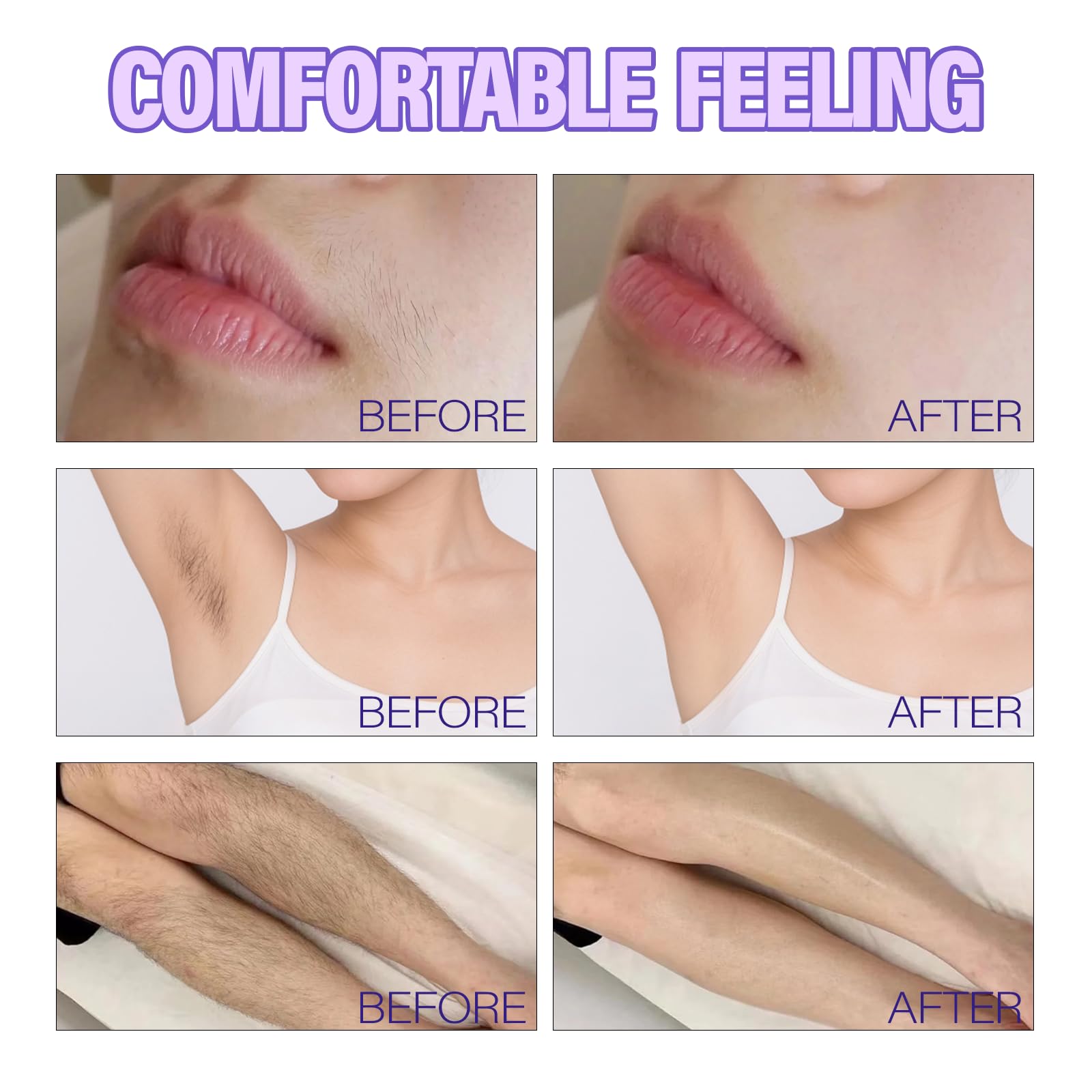 WALEJUC Hair Removal Cream for Women – Gentle All-in-One Depilatory for Sensitive Skin