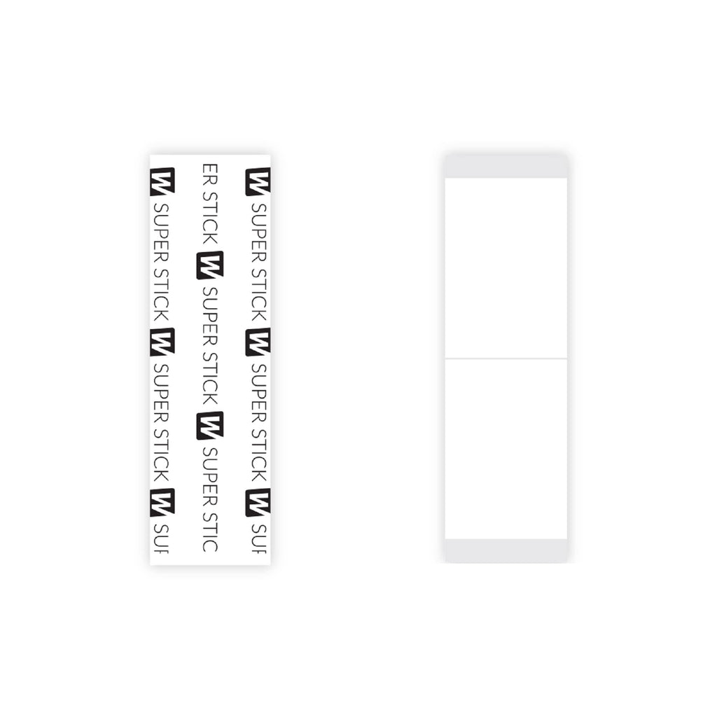 Walker Tape Co. Stick Tape Straight Strips 36 pcs Clear 1x3