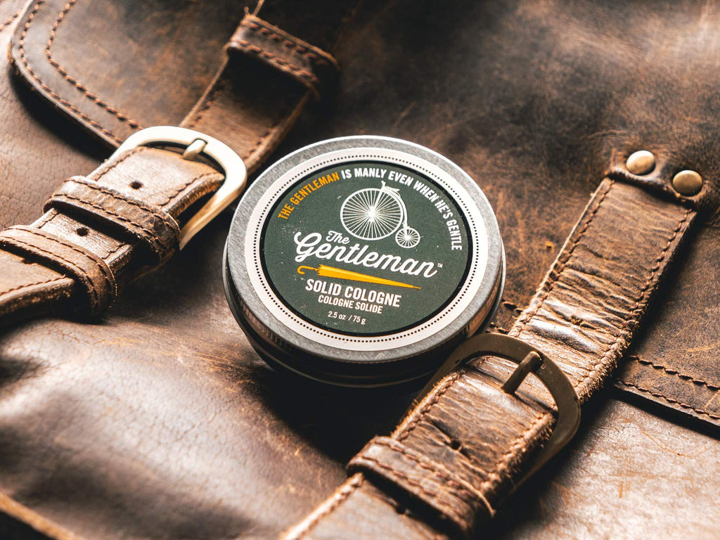 Walton Wood Farm Solid Cologne The Gentleman – Citrus & Mahogany (2.5 oz)