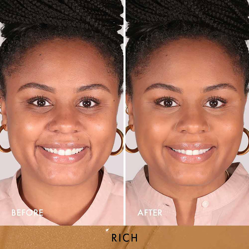 Wander Beauty Dualist Matte & Illuminating Concealer (Rich) | Dual-Ended Full Coverage, 0.28 fl oz