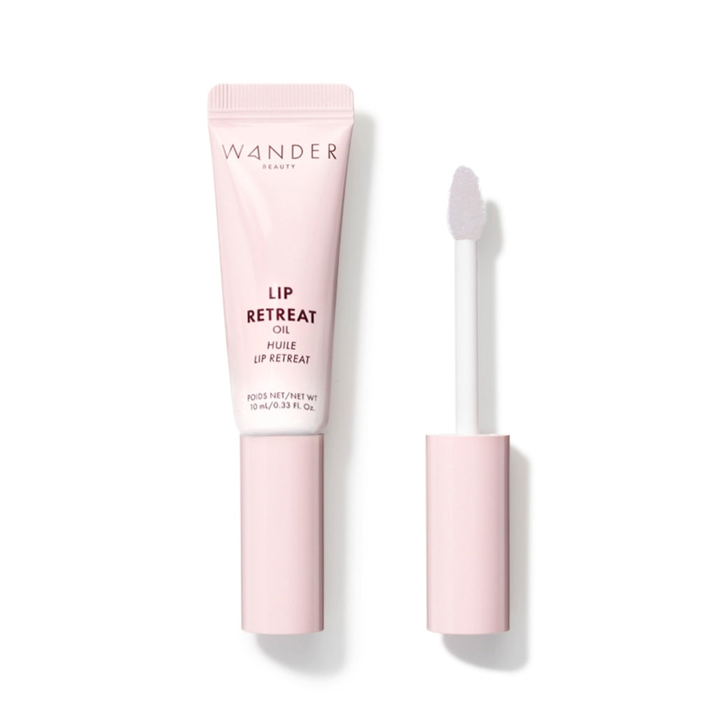 Wander Beauty Lip Retreat Oil Oasis Glow – 4-in-1 Tinted Lip Oil + Gloss