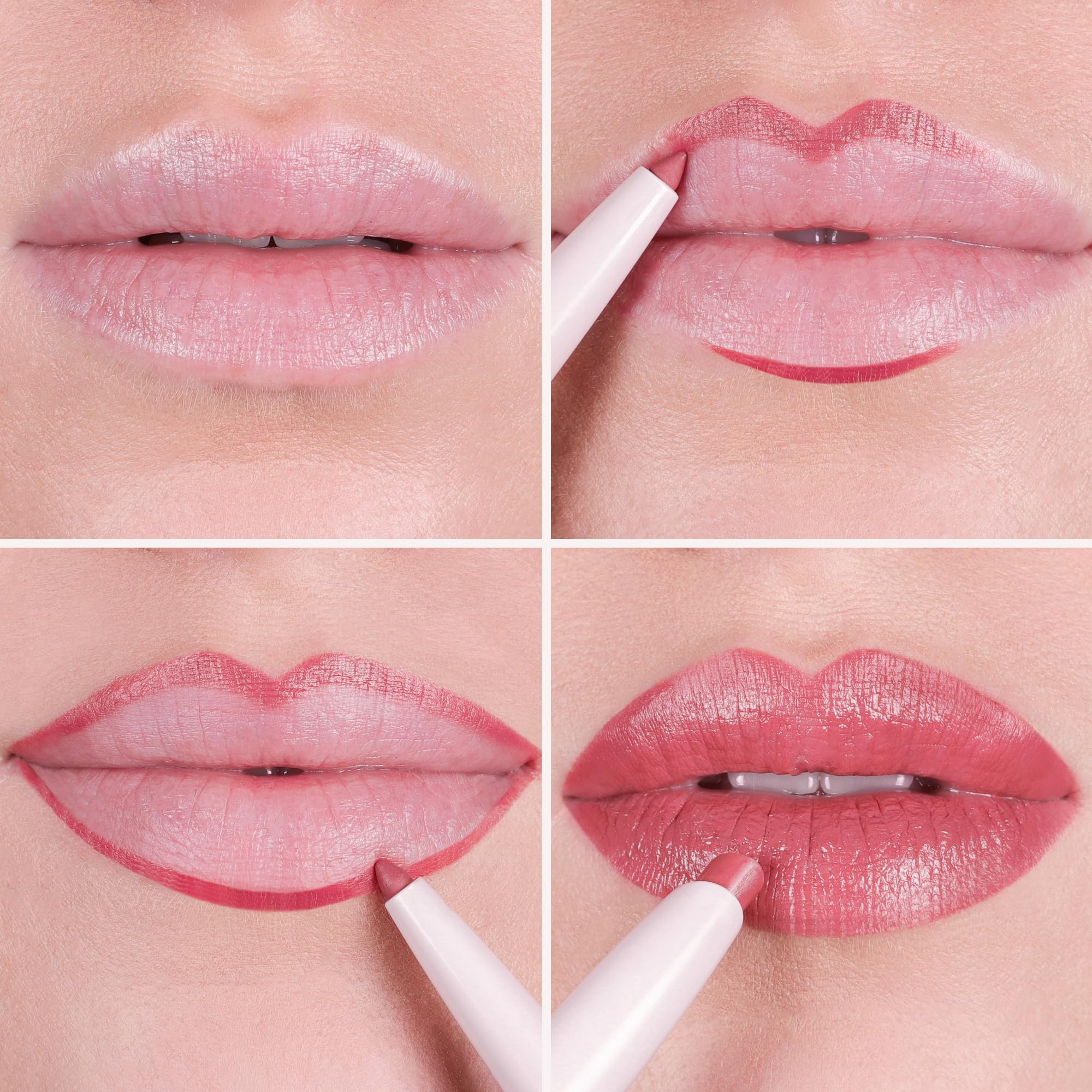 Wander Beauty Lipsetter Dual Cream Lipstick + Lip Liner — Bohemian Blush | Hydrating, Soft Matte Finish