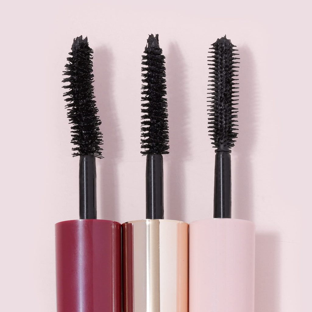 Wander Beauty Mini Mascara Trio – Travel-Size Lash Set for Length, Volume & Curl