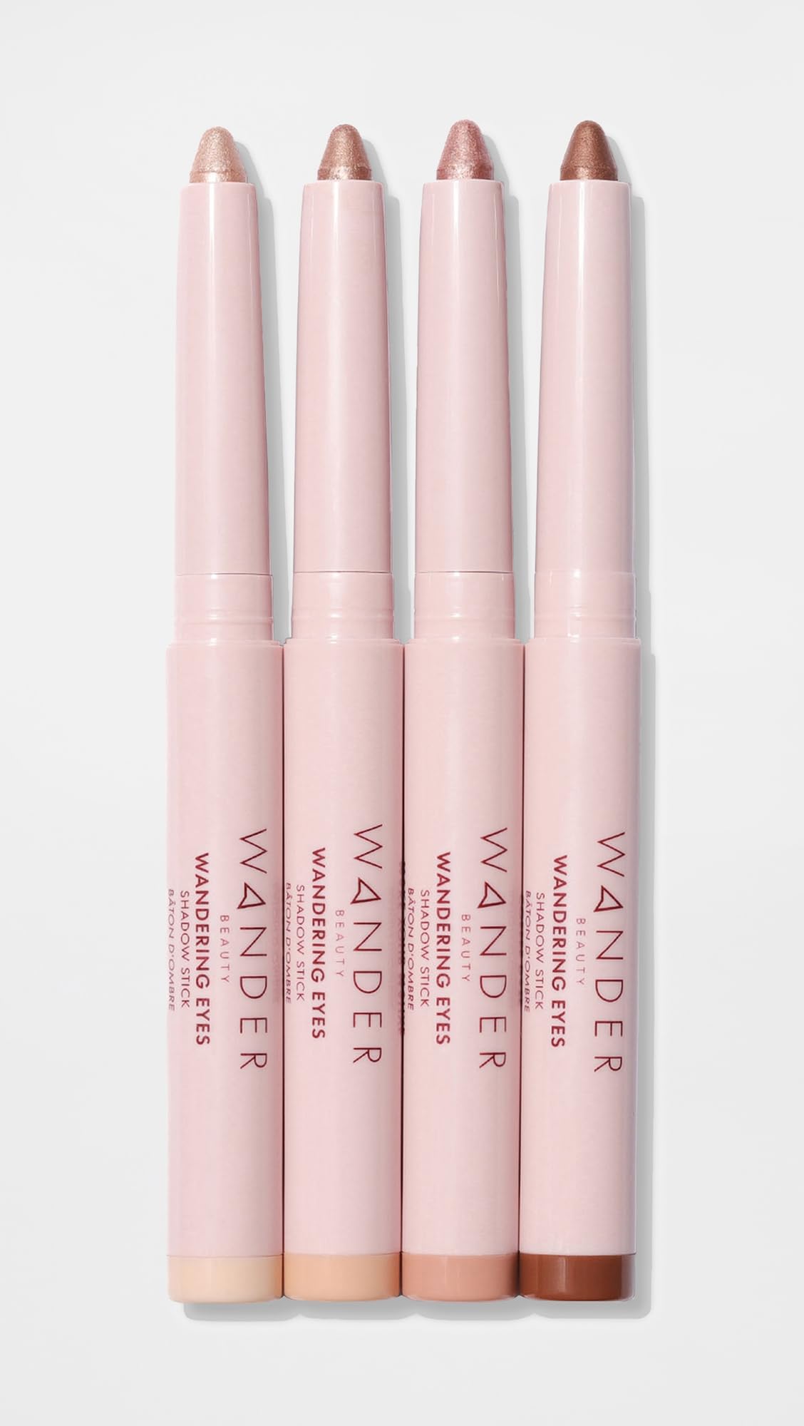 Wander Beauty Wandering Eyes Shadow Stick Starry-Eyed - Cool Bronze Shimmer, Crease-Free