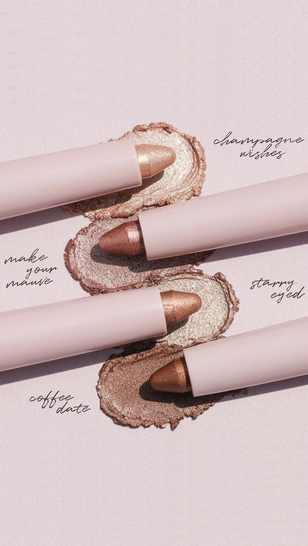 Wander Beauty Wandering Eyes Shadow Stick Starry-Eyed - Cool Bronze Shimmer, Crease-Free
