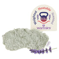 Warmies Microwavable Eye Mask in Curly Sage — Warmth, Comfort & Lavender Calm