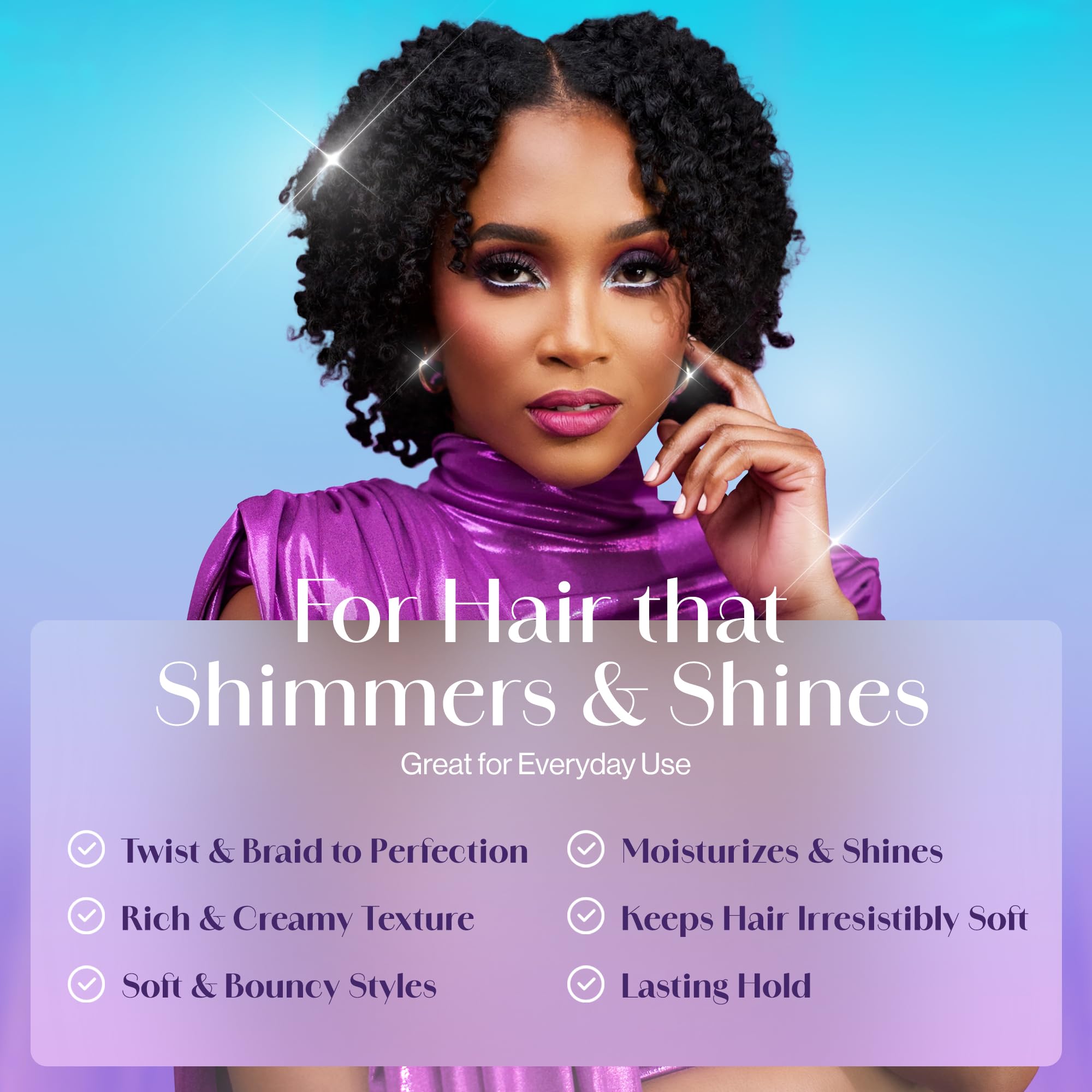 Watch & Sea Twist & Braid Out Soufflé – Nourishing Seaweed & Sea Kelp Curl Cream for All Hair Types | 12 oz