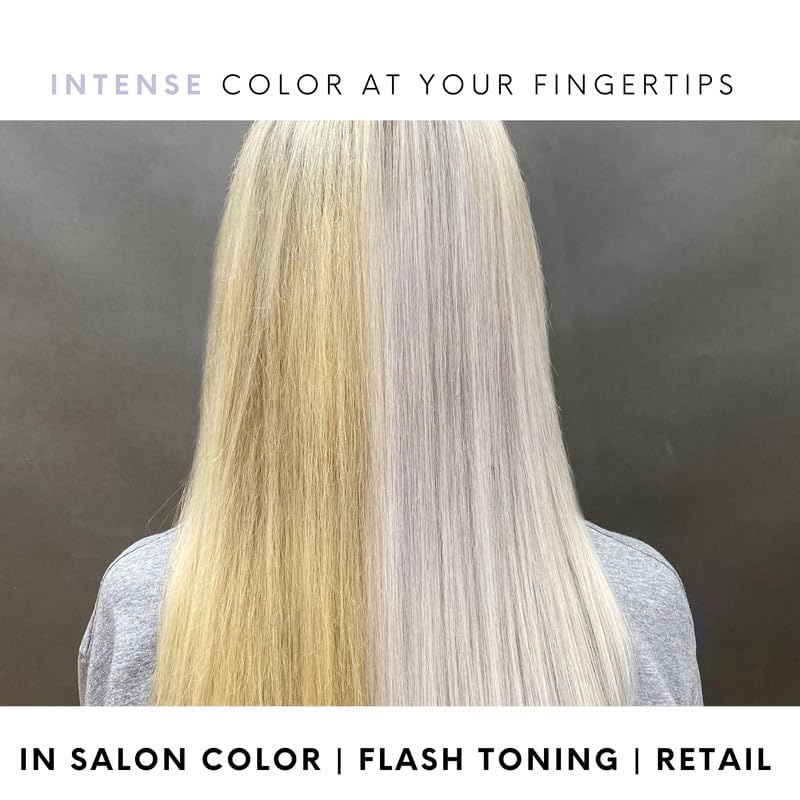 Watercolors Silver Intense Metallic Color Depositing Shampoo – 33.8 oz | Color-Depositing, Paraben & Sulfate Free