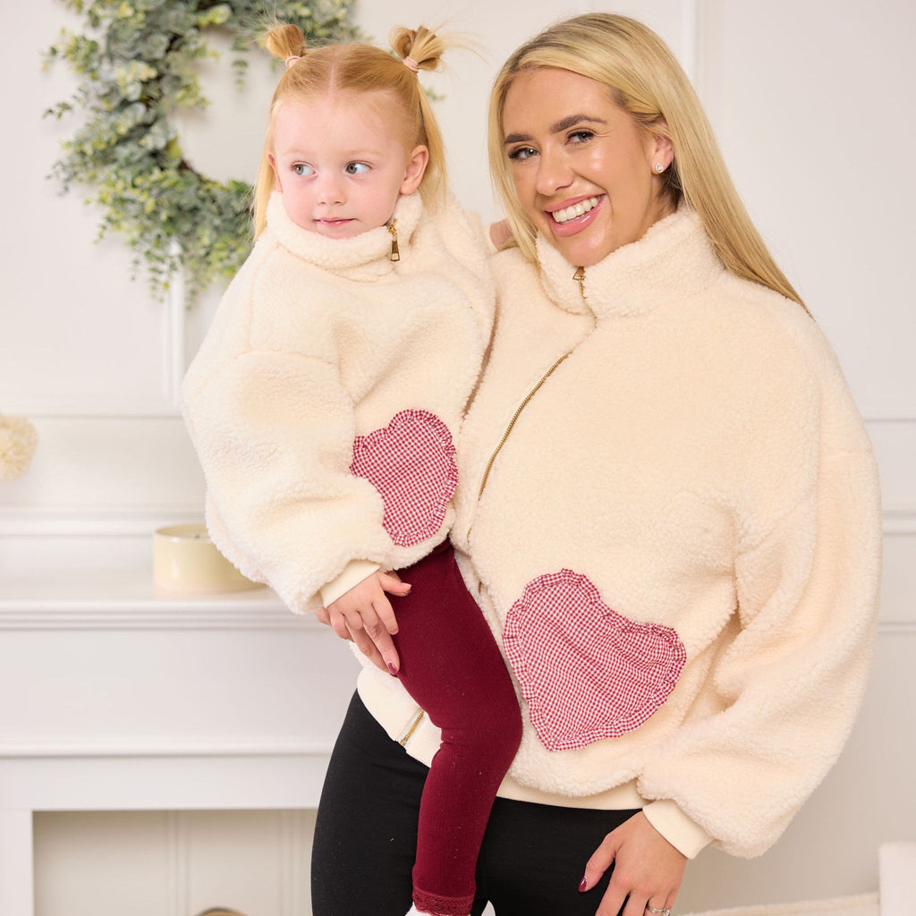 The Vintage Gingham Mummy Fleece