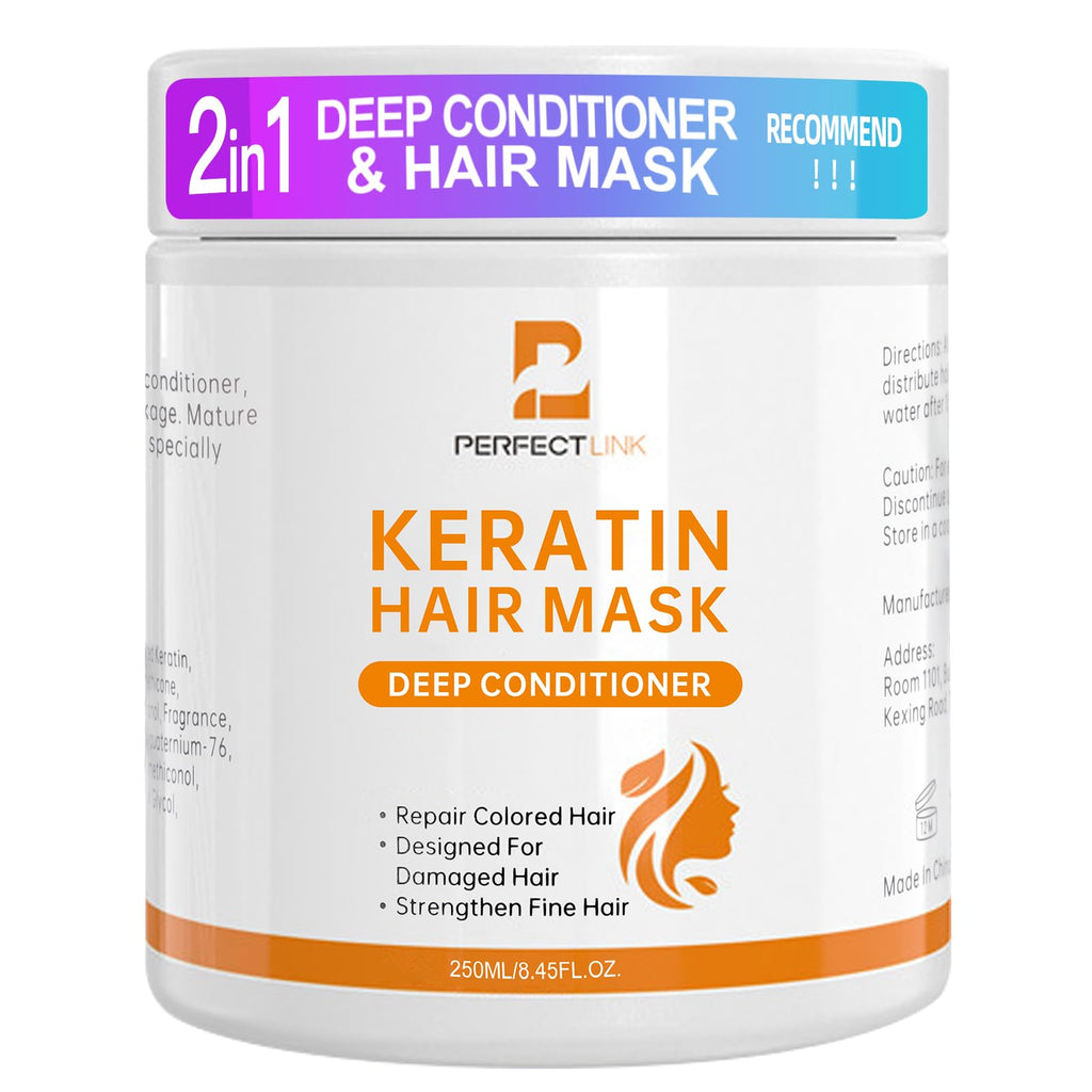 WDETHMY Keratin Hair Mask for Damaged Hair – Hydrating & Repairing Treatment (250g)
