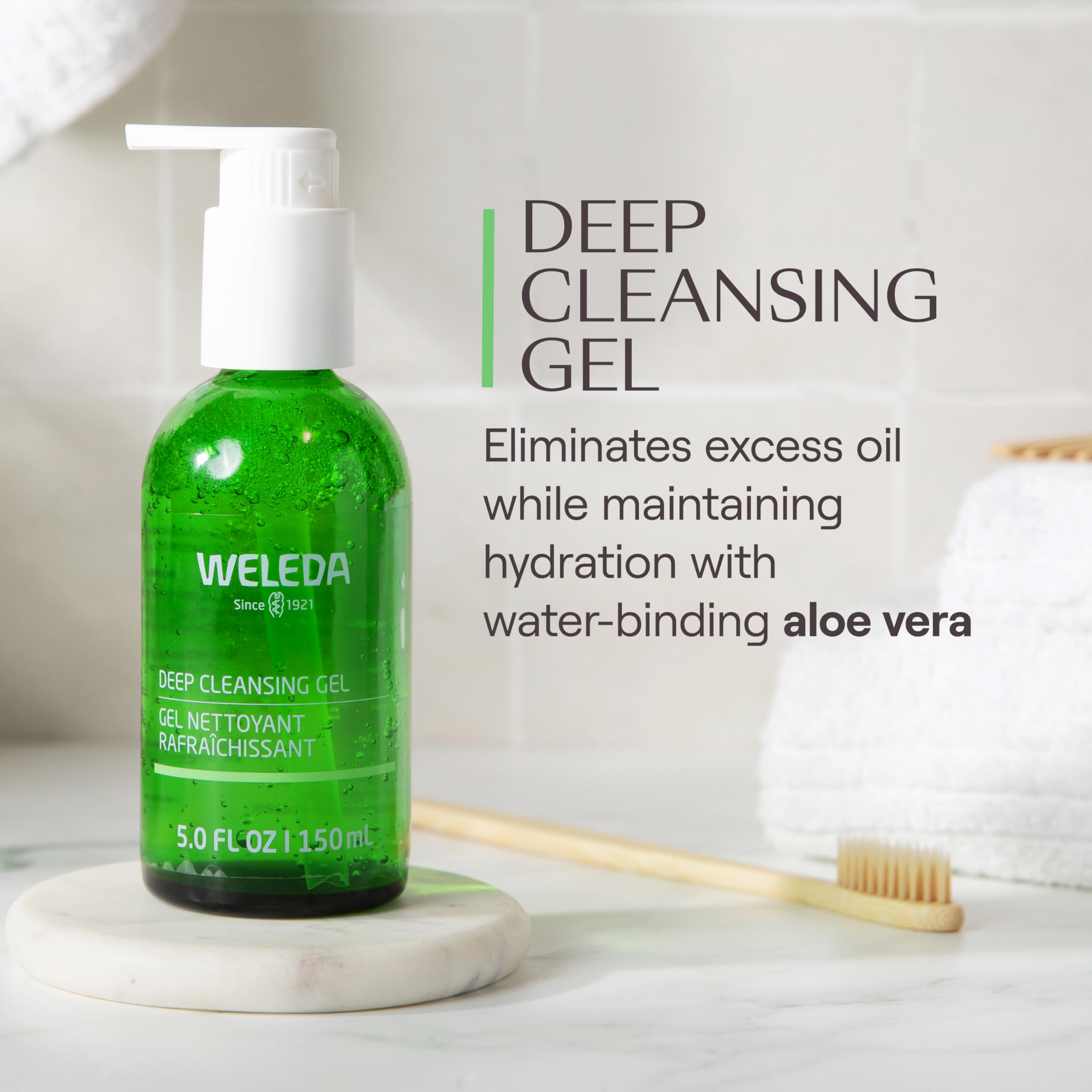 Weleda Deep Cleansing Gel – Purifying, Hydrating Facial Cleanser for Fresh, Balanced Skin