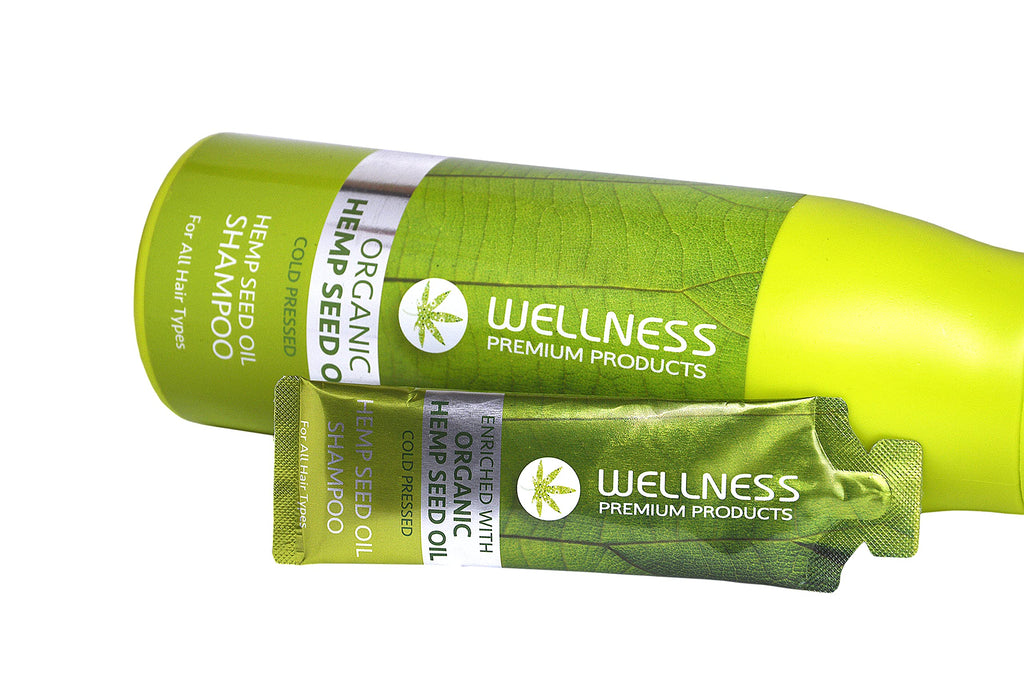 Wellness Premium Organic Hemp Shampoo – Beauty Made Easy, 500 ml | WPPS