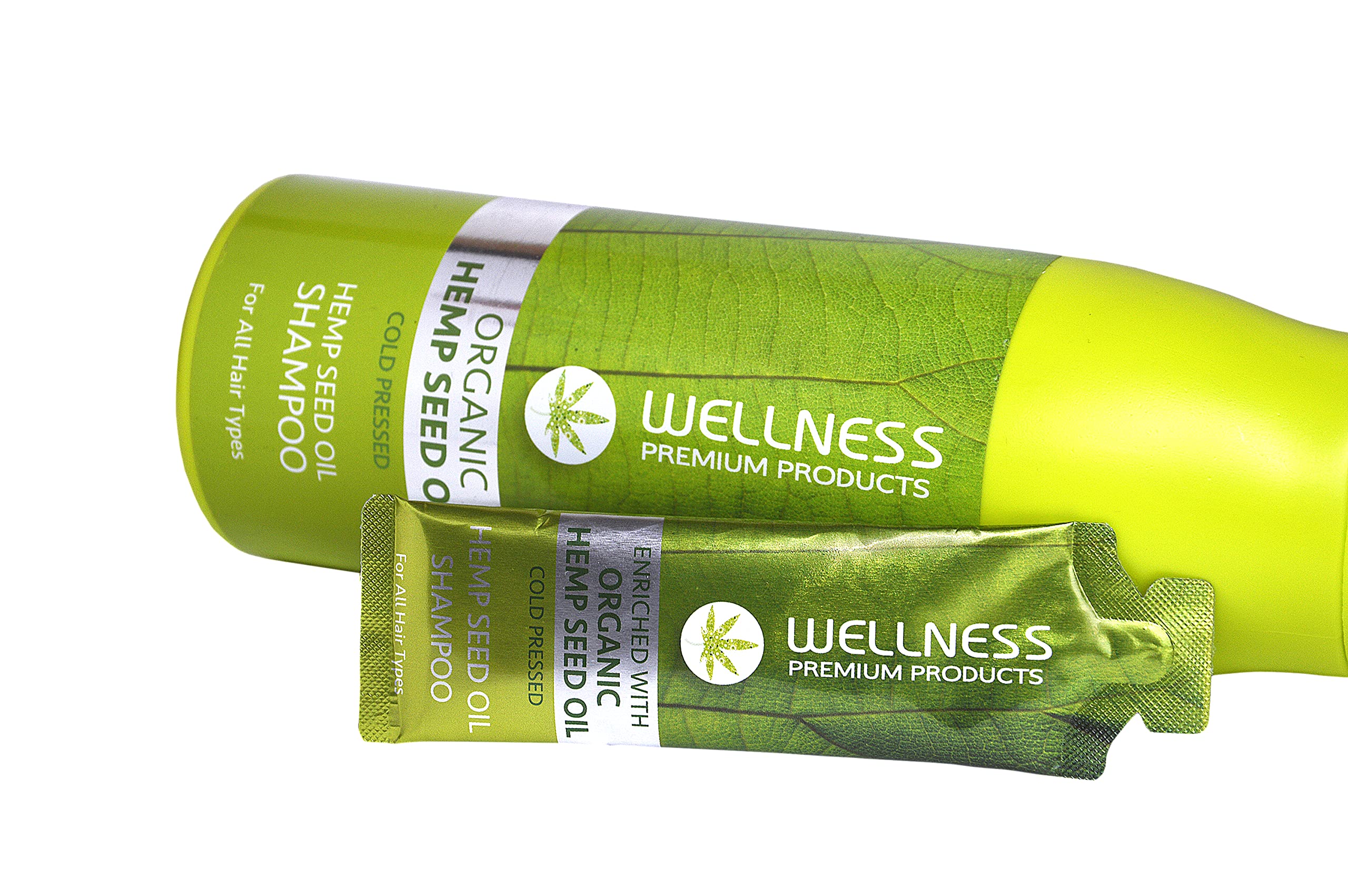 Wellness Premium Organic Hemp Shampoo – Beauty Made Easy, 500 ml | WPPS