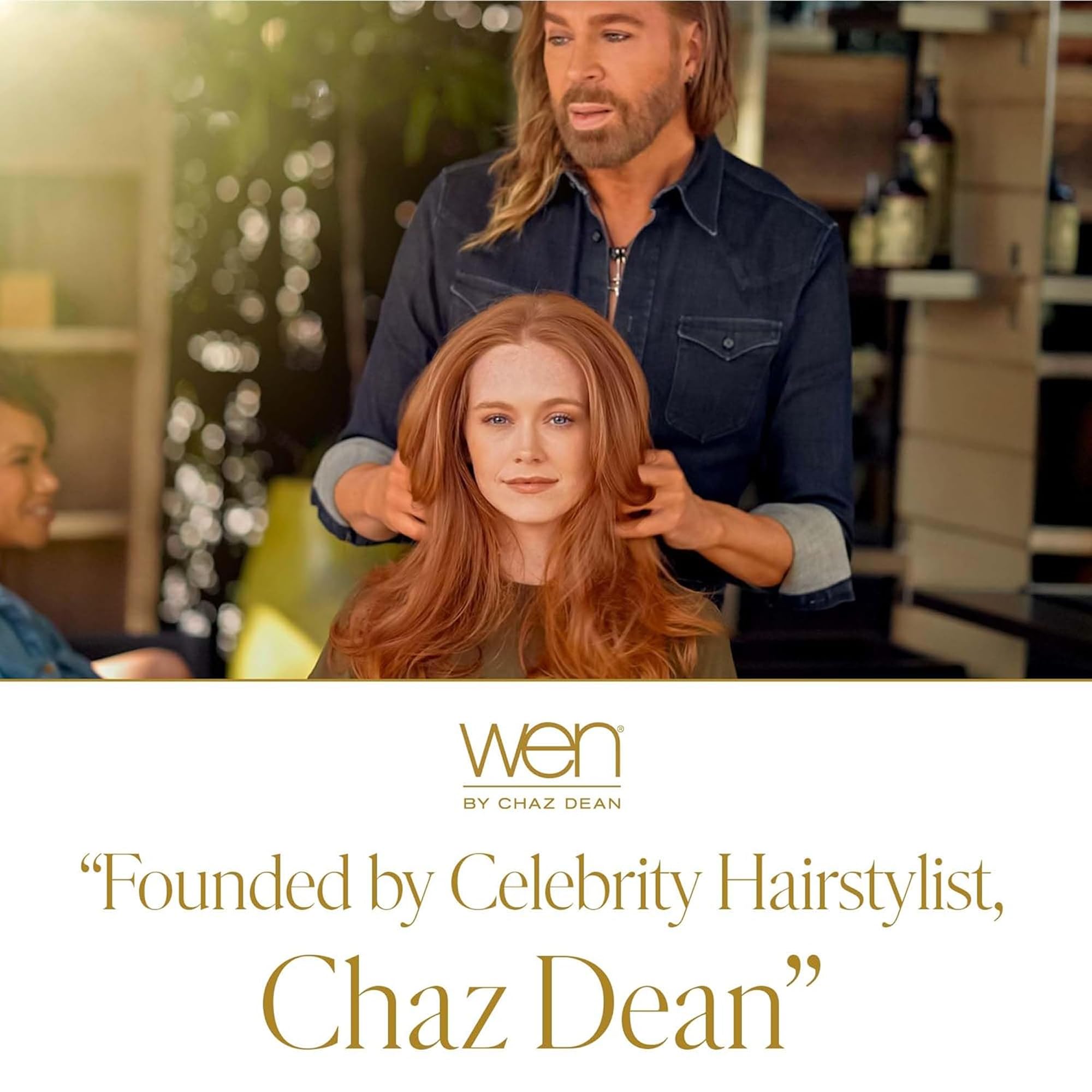 WEN by Chaz Dean Cleansing Conditioner – Co-Wash for Fine or Curly Hair (Sweet Almond Mint, 16 oz)