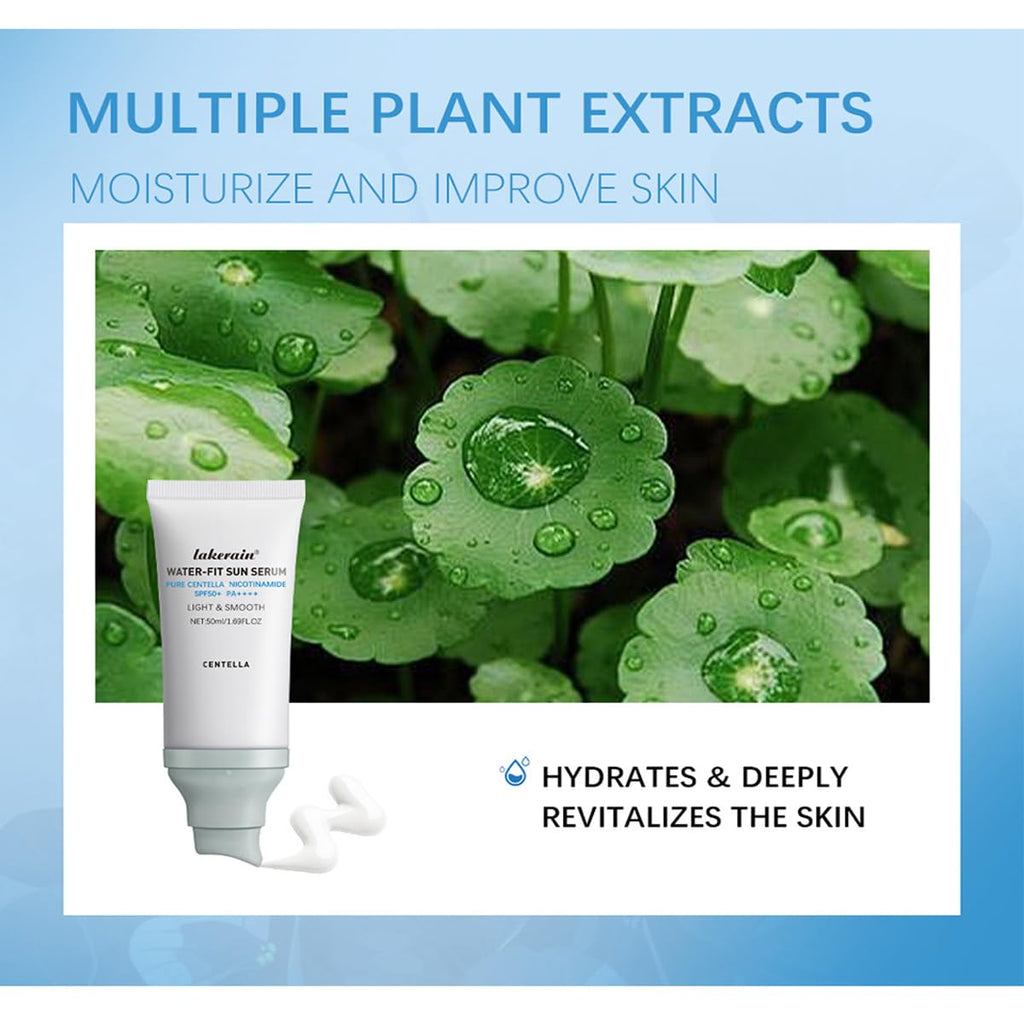 WenFeng Centella Sunscreen SPF 50 – No White Cast, Long-Lasting Hydration