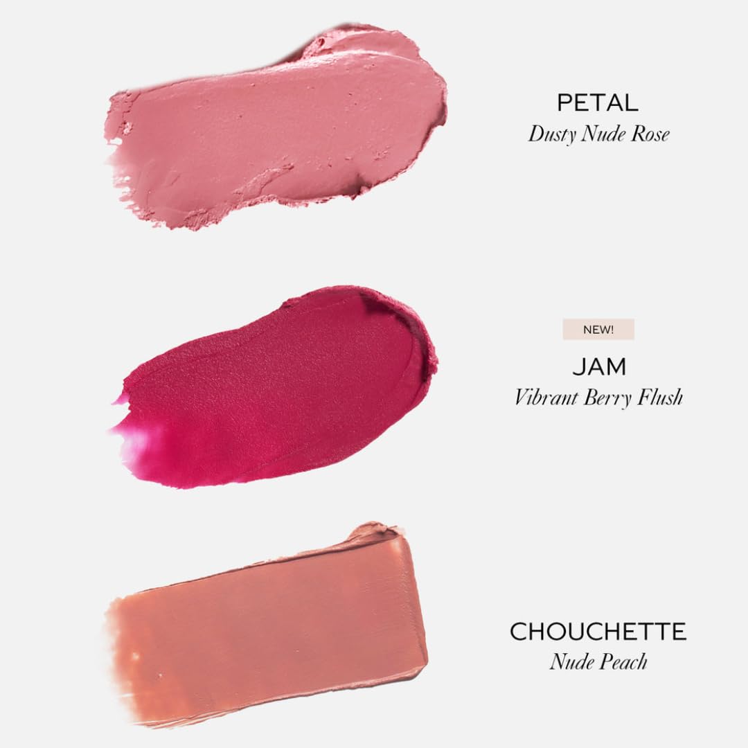 Westman Atelier Baby Cheeks Blush Stick Petite Trio Set – Cream Lip & Cheek (Petal, Jam, Chouchette)