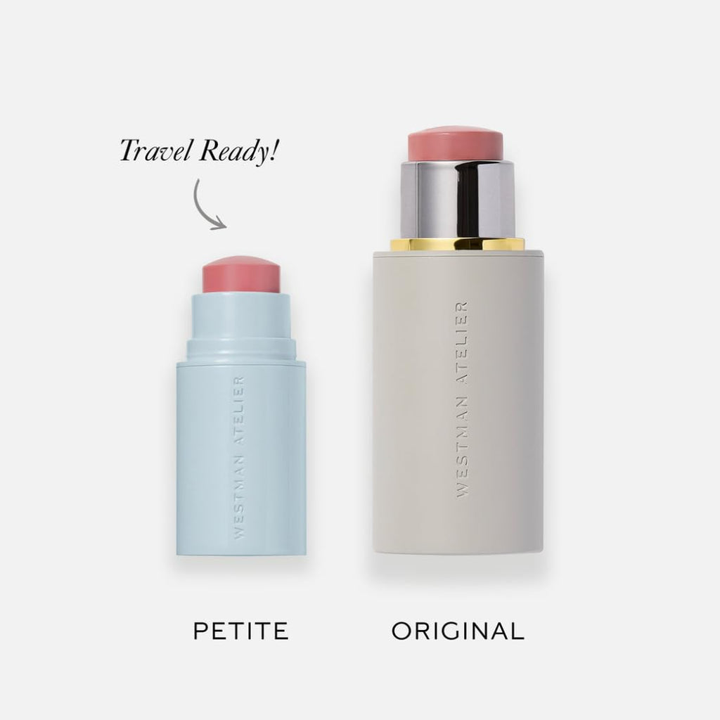 Westman Atelier Baby Cheeks Blush Stick Petite Trio Set – Cream Lip & Cheek (Petal, Jam, Chouchette)