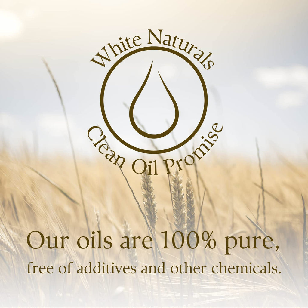 White Naturals Wheat Germ Carrier Oil – Cold-Pressed, Organic & 100% Pure