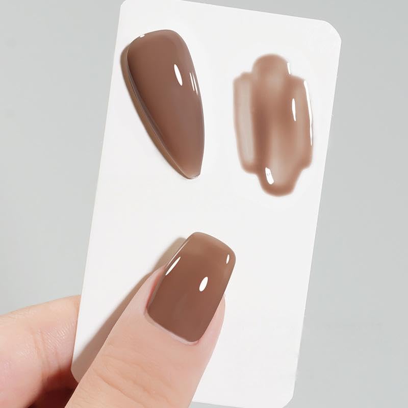WHsHeria TPO Free Gel Polish Set – 6x15ml Soak-Off Nude Shades for DIY Manicure