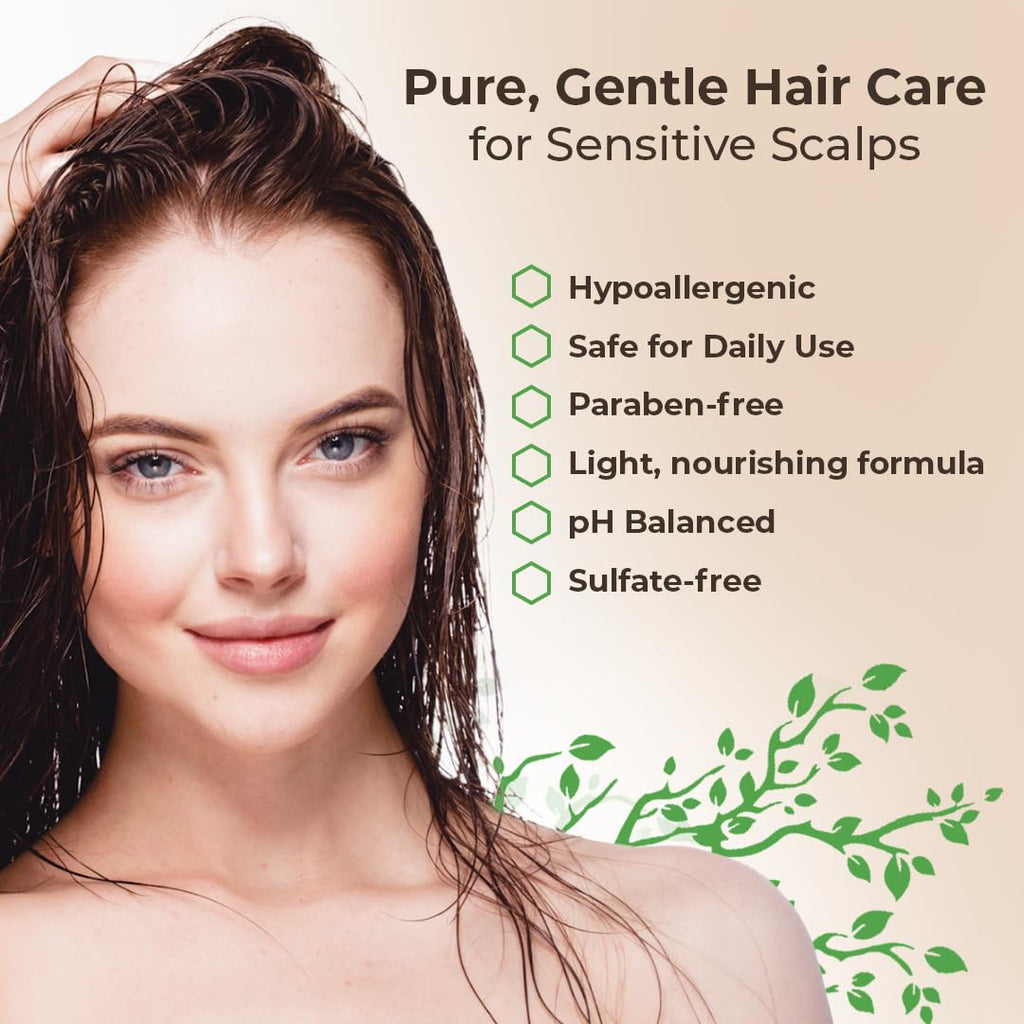 Wild Naturals Eczema & Psoriasis Shampoo Set for Dry, Itchy Scalp | Dandruff & Seborrheic Dermatitis Care