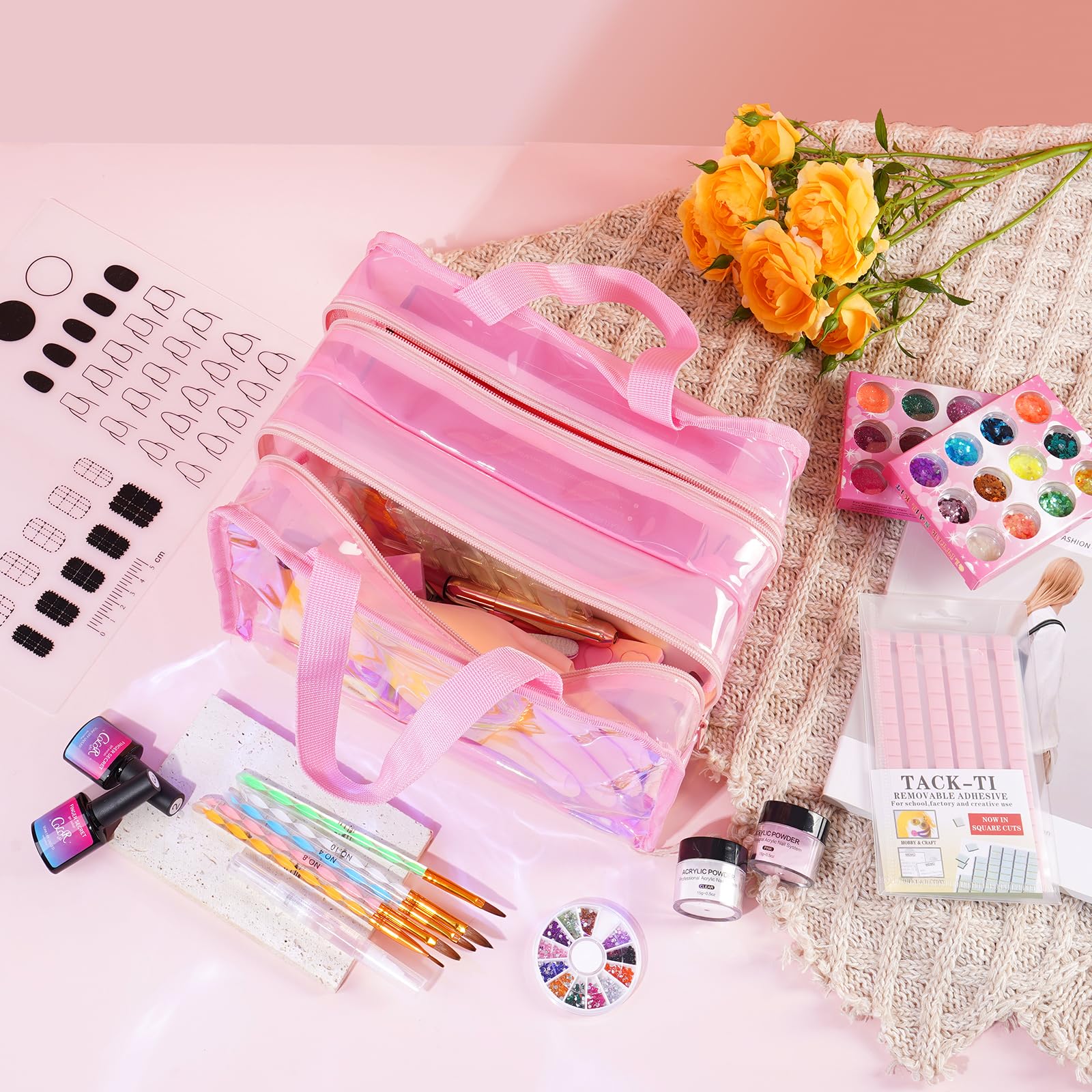 Wilfniee Nail Kit for Beginners — All-in-One Acrylic & Gel Starter Set