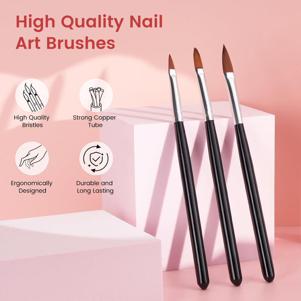 Wilfniee Practice Hand for Acrylic Nails Kit — Flexible Nail Mannequin for Beginners