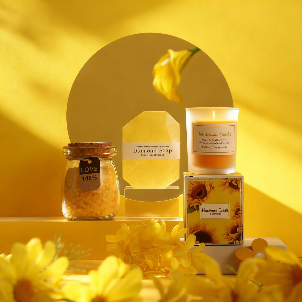 WILZEIMY Sunshine Gift Basket – 10-Piece Spa Gift Set for Women