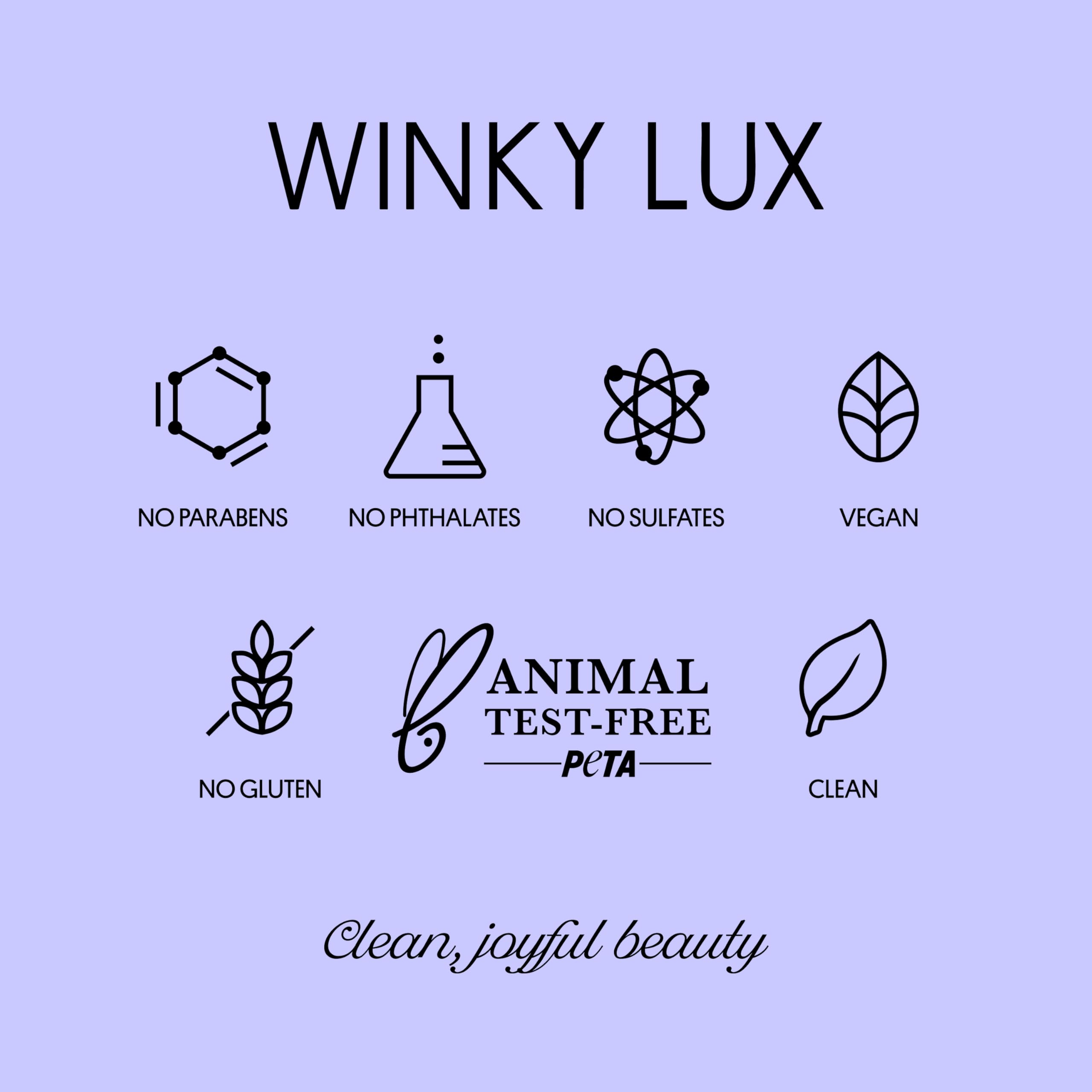 Winky Lux Amethyst Glimmer Balm – Color-Changing Lip Tint with Hydration