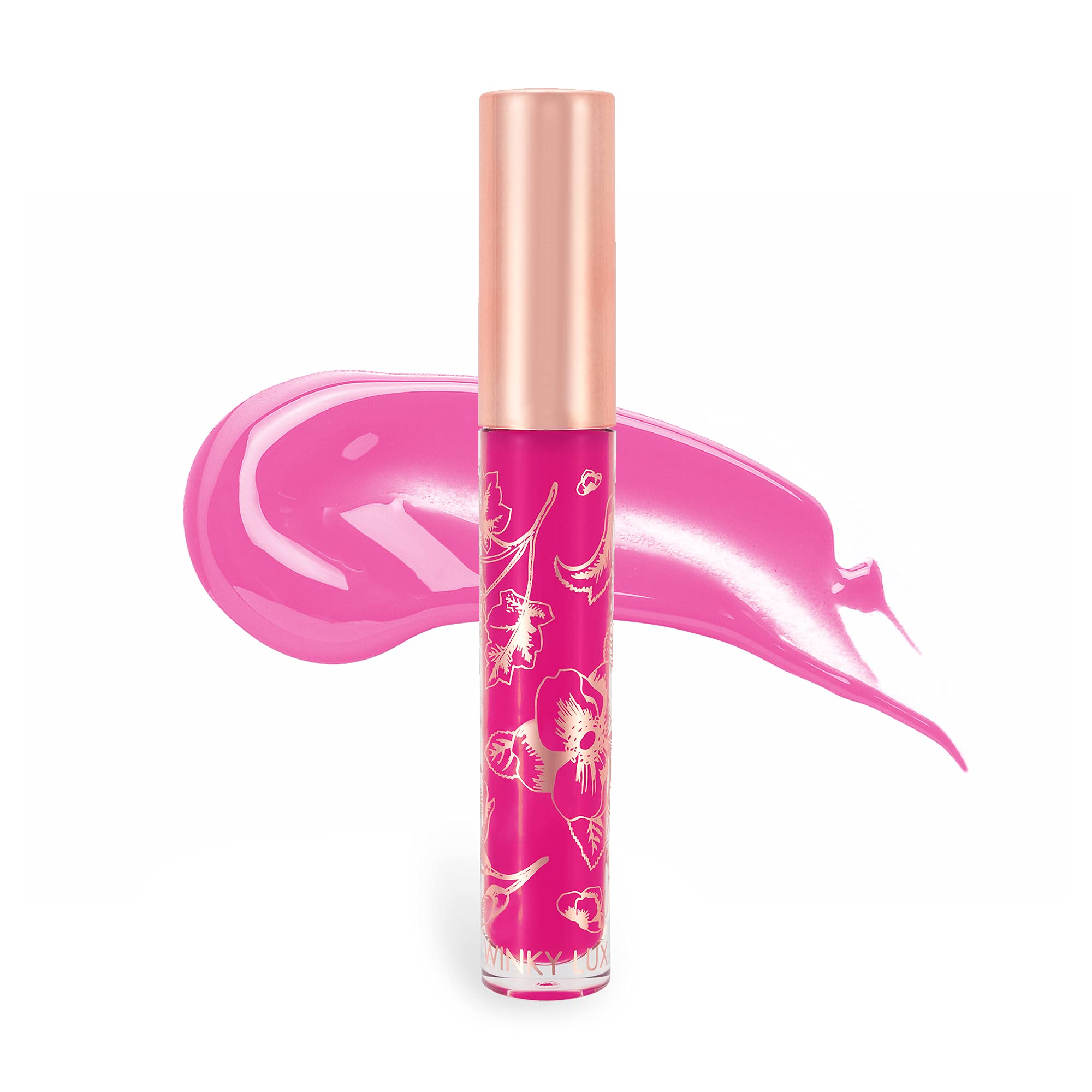 Winky Lux Prickly Pear Fruity Gloss – pH Lip Stain, Non-Sticky Hydrating Lip Gloss, Vanilla Scent