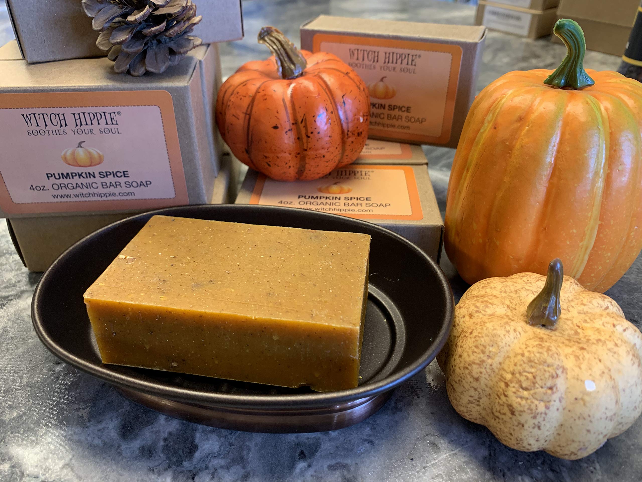 Witch Hippie Pumpkin Spice 4oz Bar Soap — 2 Pack | Natural Fall Scent