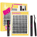 WiWiLINK California Sunset Kit - Manga Lash Clusters 8-18mm - Wispy DIY Eyelash Extensions