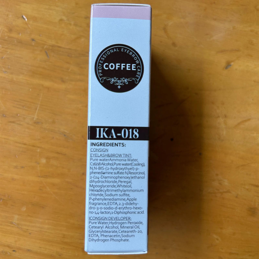 Wiyakwnry 2-In-1 Lash & Brow Kit – DIY Eyelash & Eyebrow Color (Coffee, 7ml)