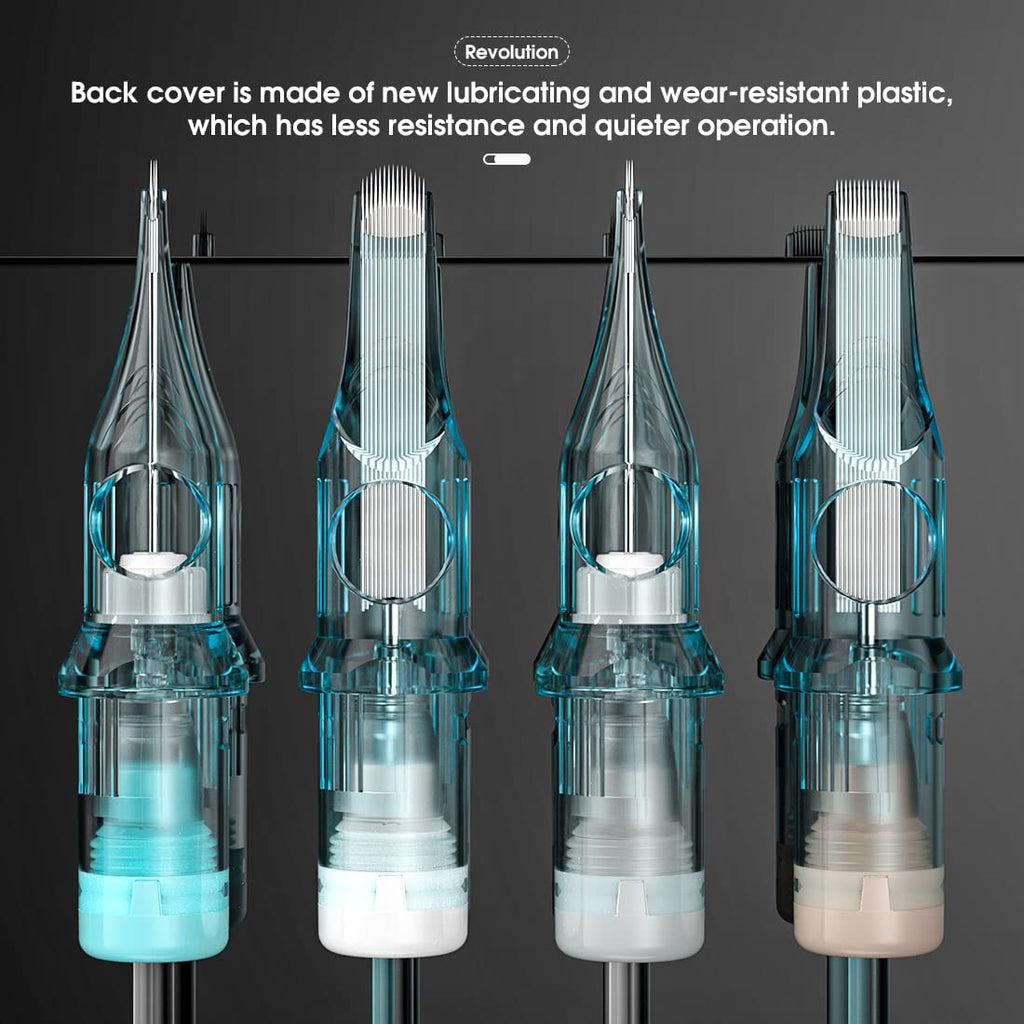 WJX Wjx Ultra 1209M Tattoo Cartridge Needles | 20Pcs Disposable Magnum Size for Rotary & Pen Machines